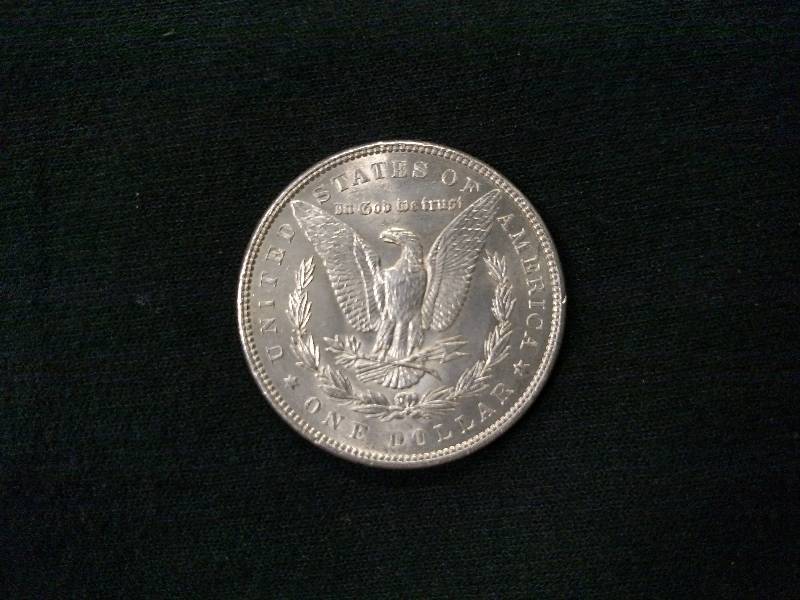 1886 AU Morgan Silver Dollar...