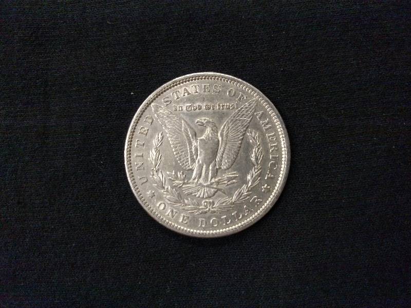 1891 AU Morgan Silver Dollar...