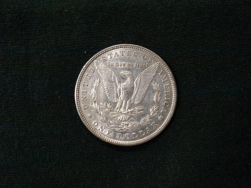 1897 EF Morgan Silver Dollar...