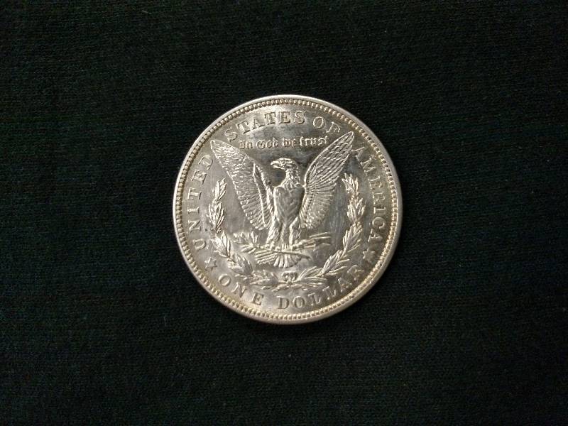 1921 AU Morgan Silver Dollar...