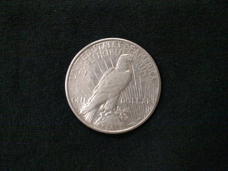 1922 S Peace Silver Dollar...