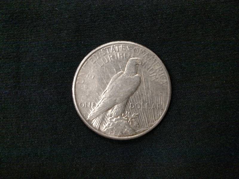1922 S Peace Silver Dollar...