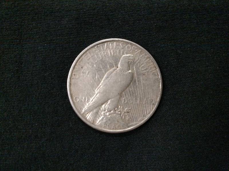 1922 S Peace Silver Dollar...