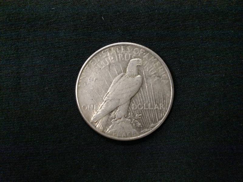 1922 S Peace Silver Dollar...