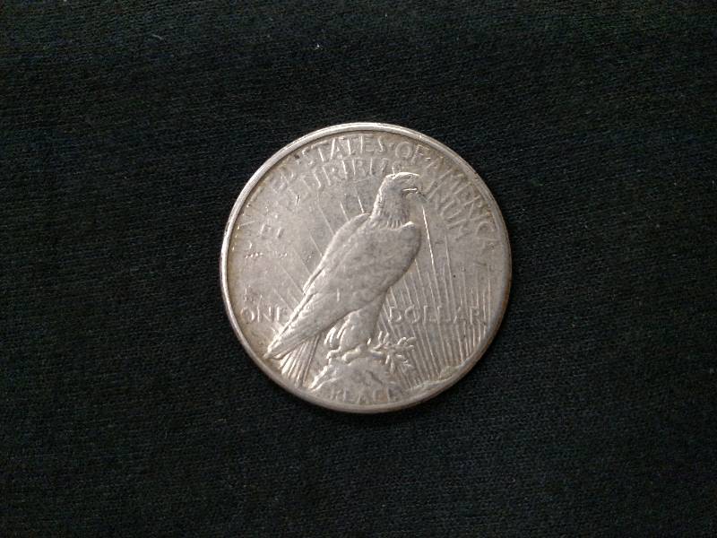 1922 S Peace Silver Dollar...