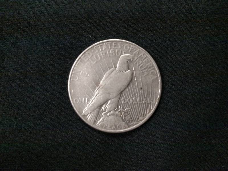 1934 Peace Silver Dollar...