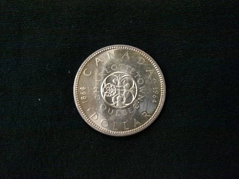 1964 Canada Silver Dollar, .80 Silv...