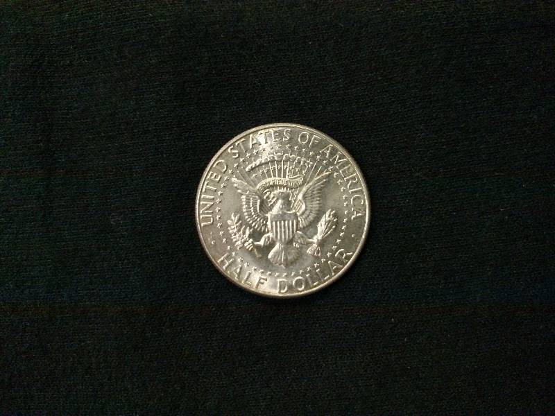 1964 AU Kennedy Silver Half Dollar...