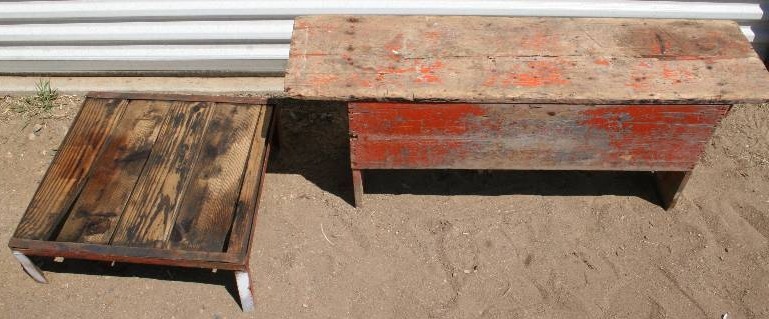 lot 36 image: Bench and Small Platform