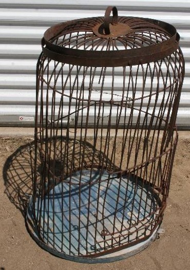 lot 38 image: Antique Cage