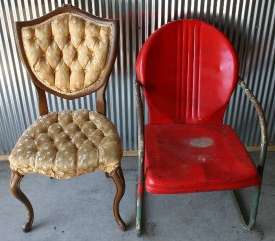 lot 43 image: Two Chairs
