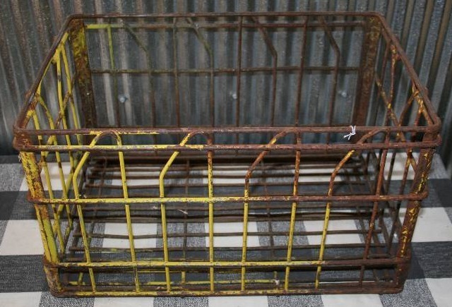 lot 91 image: Vintage Milk Crate