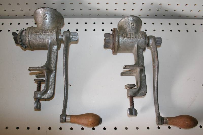 lot 16 image: Meat Grinders