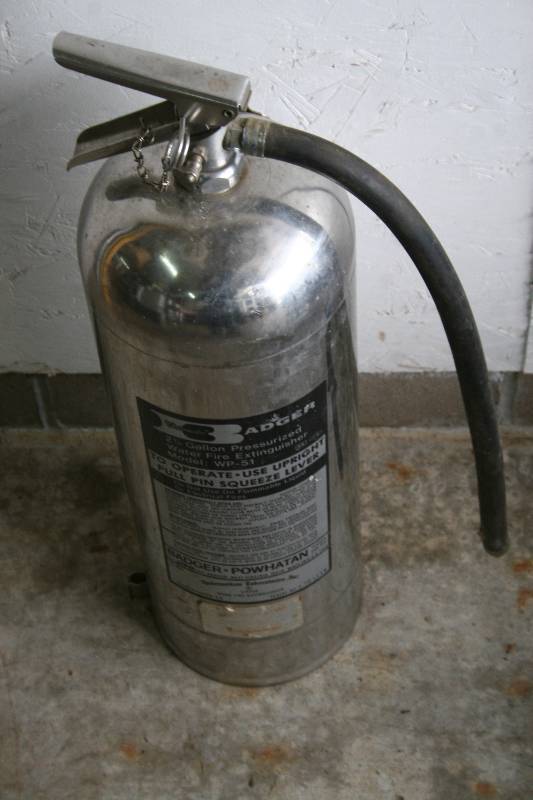 lot 136 image: Vintage Fire Extinguisher