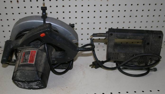 lot 161 image: Circular Saw and Jig Saw