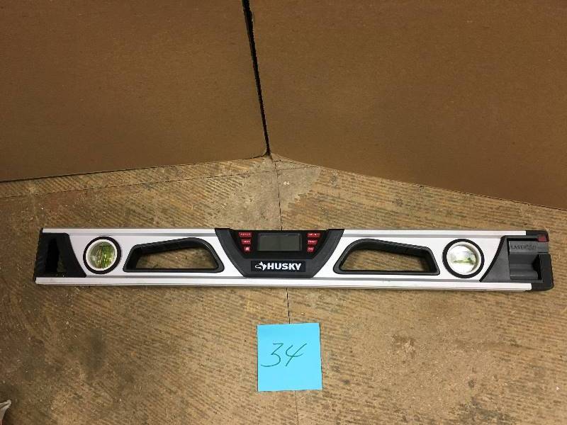 lot 34 image: Husky 24 in. Line Generator Digital Laser Level not used