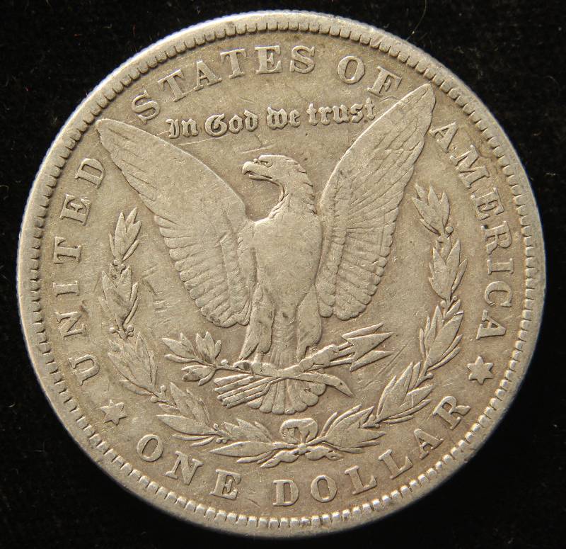 1884 MORGAN SILVER DOLLAR