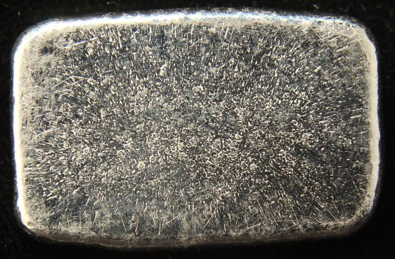 1 TROY OZ. .999 FINE SILVER BAR ATLANTIS MINT HAND POURED