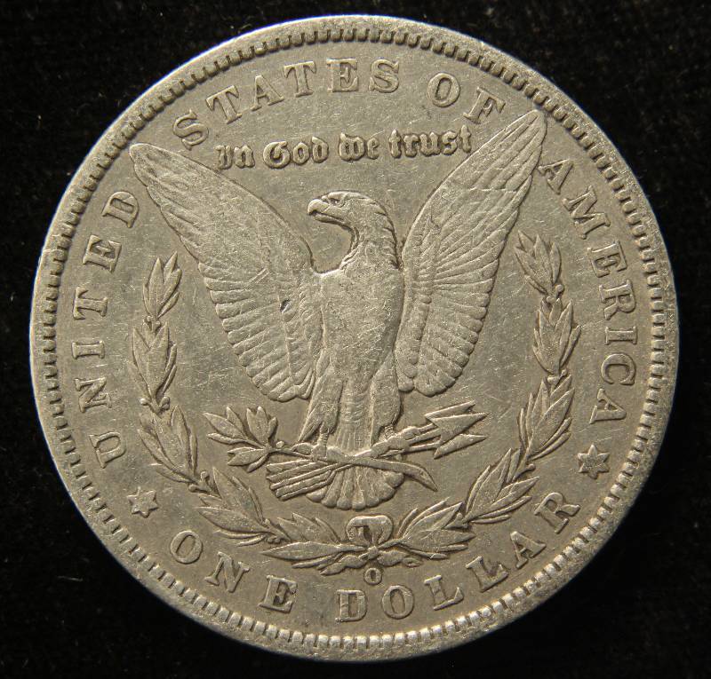 1887-O MORGAN SILVER DOLLAR VF