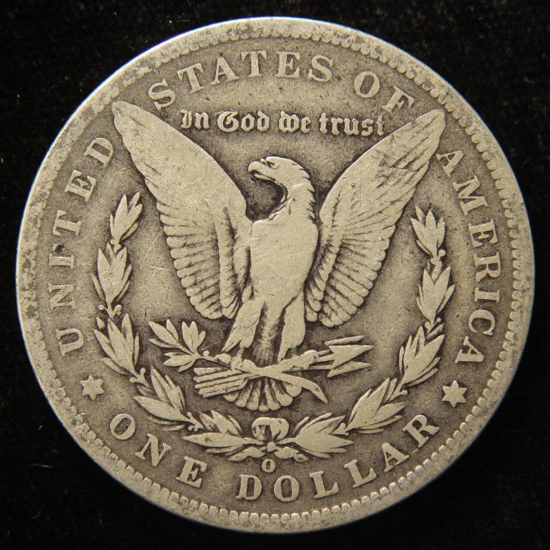 1889-O MORGAN SILVER DOLLAR