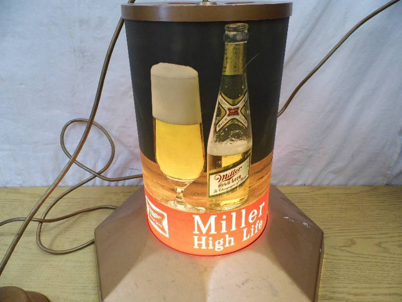 lot 6 image: Miller High Life Hanging Light