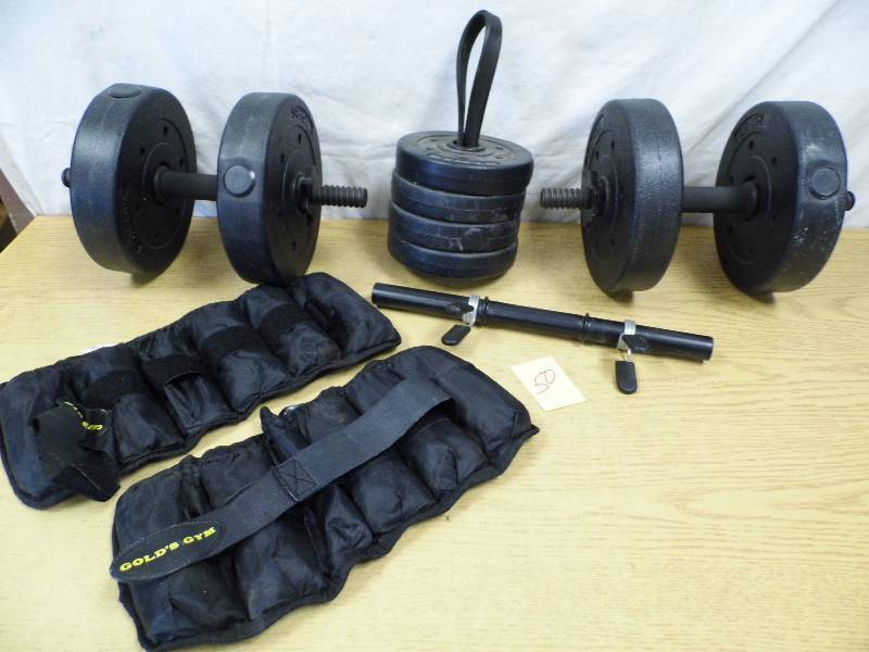 lot 50 image: Weights