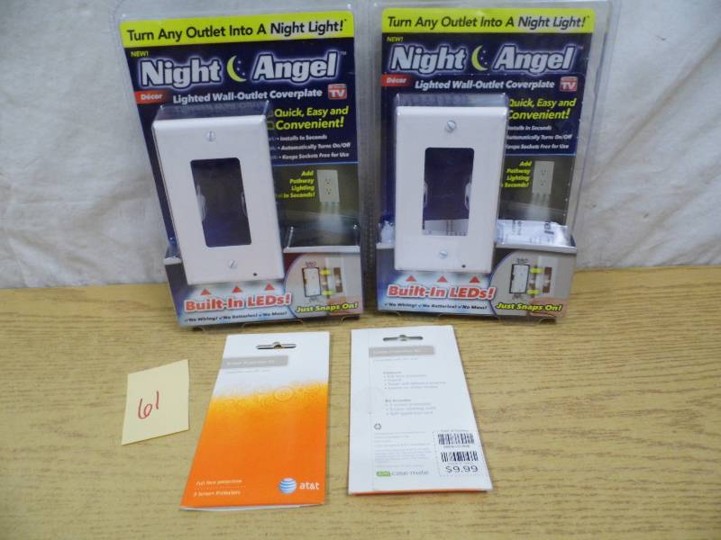 lot 61 image: 2 Night Angels - 2 Screen Protectors