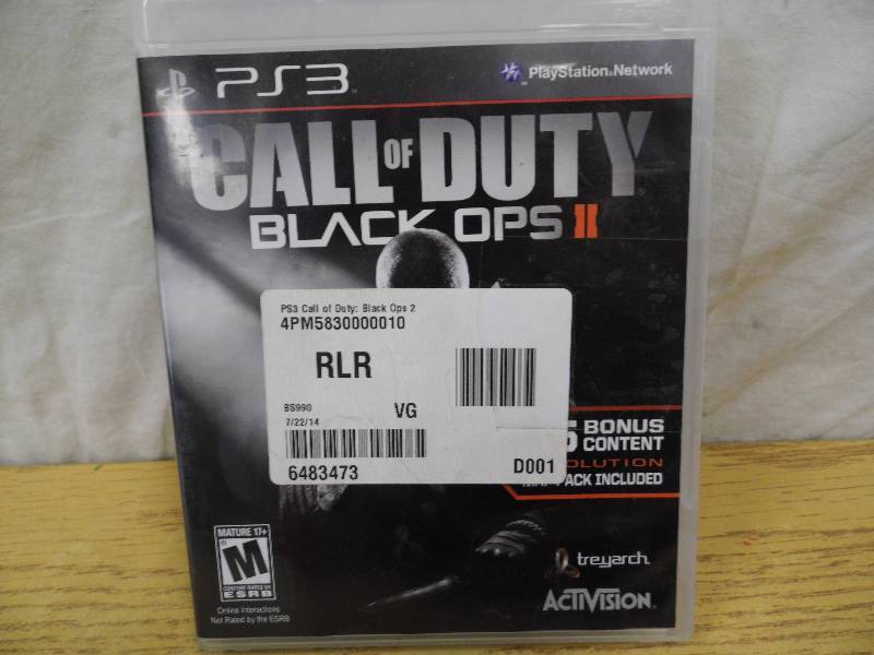 lot 62 image: PS3 Call of Duty Game