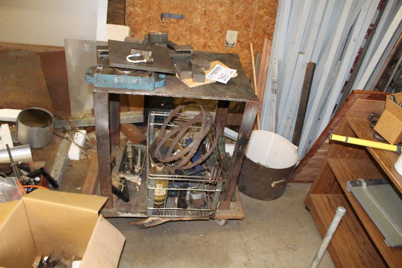 Metal Cart, Scrap, Hardware