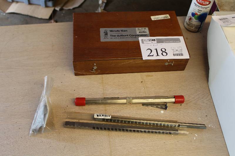 Minute Man Keyway Broach Set #10-10A