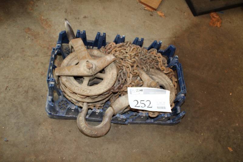 Chains, Pulleys