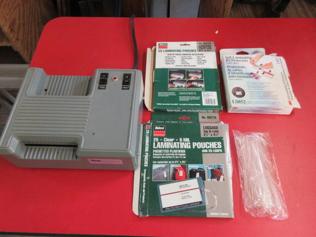 lot 517 image: POUCH LAMINATOR