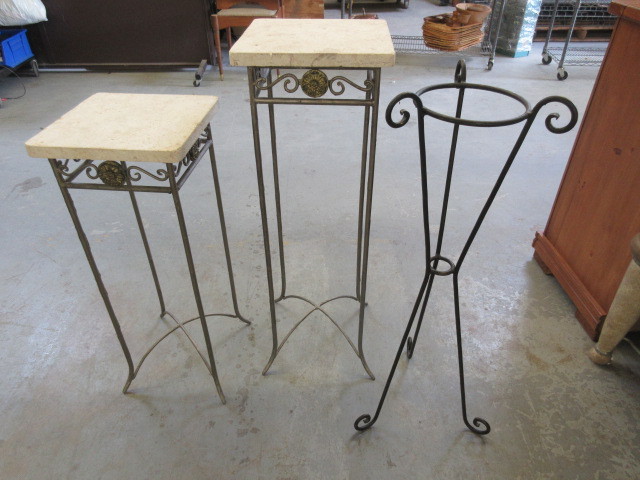 lot 525 image: PLANT STANDS
