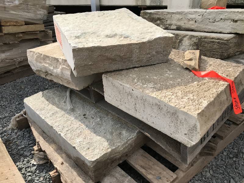 lot 38 image: MISC. STONE LANDSCAPING STAIRS  SLABS