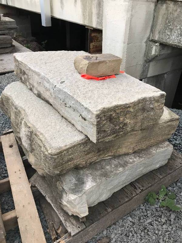 lot 39 image: MISC. STONE LANDSCAPING STAIRS  SLABS