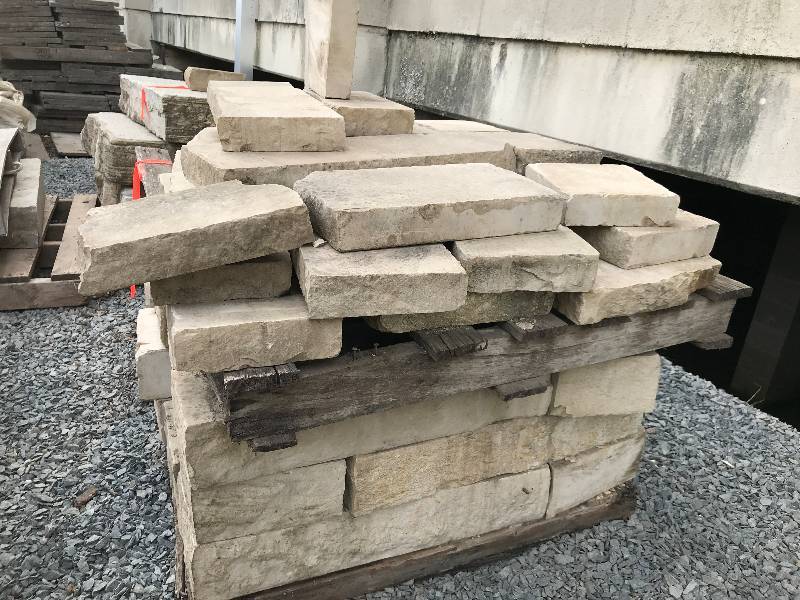 lot 42 image: MISC. SAWN WALL PIECES AND CHUNKS