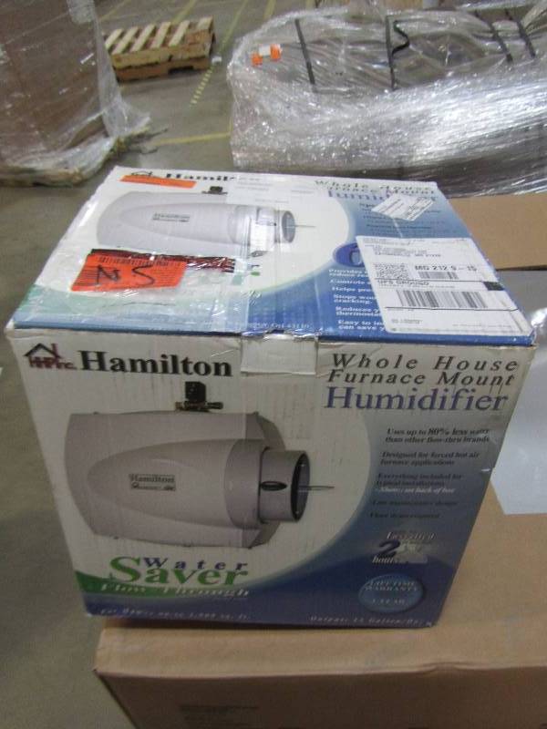 Hamilton Whole House Furnace Mount Flow Through Humidifier Mn Home Hamilton Whole House Furnace Mount Flow Through Humidifier Mn Home Outlet Auctions Burnsville 48 K Bid