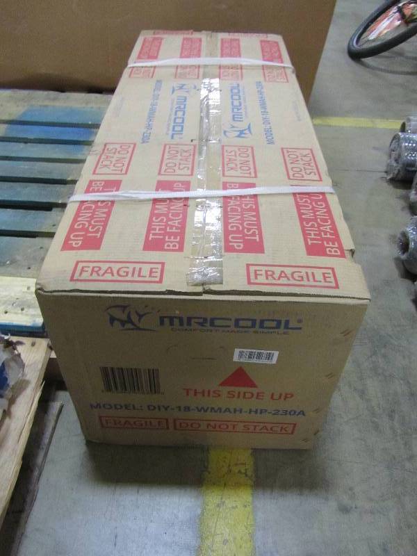 lot 20 image: MRCOOL Advantage 18,000 BTU 1.5 Ton Ductless Mini-Split Air Conditioner and Heat Pump - 230V60Hz