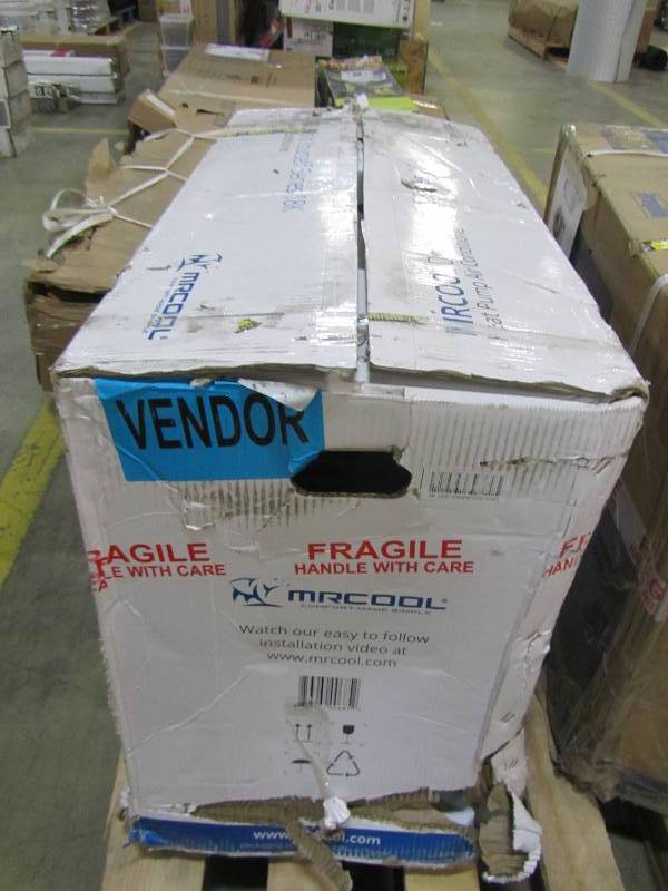 lot 21 image: MRCOOL Advantage 18,000 BTU 1.5 Ton Ductless Mini-Split Air Conditioner and Heat Pump - 230V60Hz