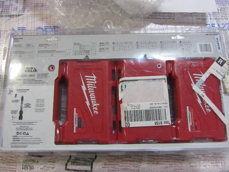 lot 48 image: Milwaukee Shockwave Impact Duty Drill and Drive Set (75-Piece)