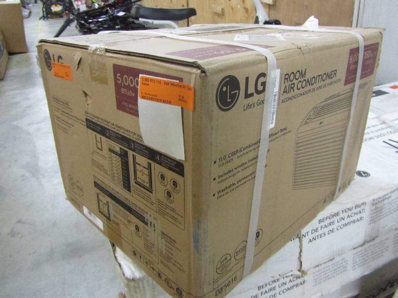 lot 55 image: LG Electronics 5,000 BTU 115-Volt Window Air Conditioner