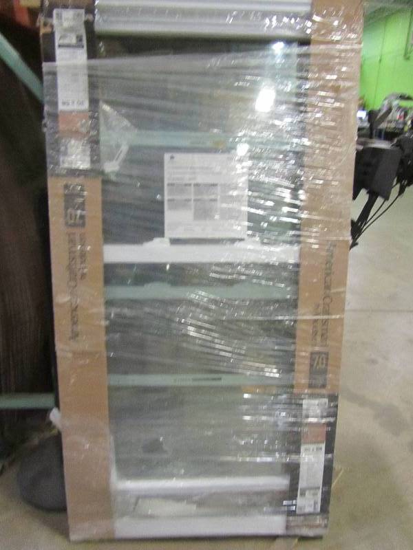 lot 96 image: American Craftsman 29.75 in. x 57.25 in. Double Hung White Vinyl Window