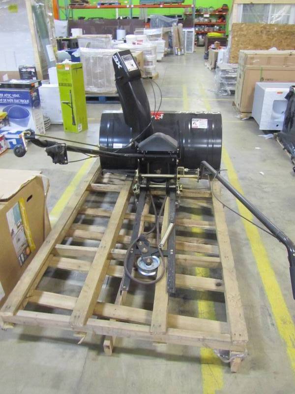 lot 110 image: Cub Cadet 42 in. 3-Stage Snow Blower Attachment 19A40024100