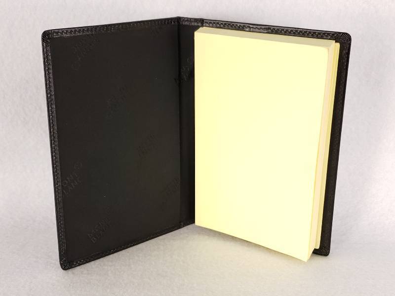 lot 19 image: Montblanc Leather Sticky Note Case