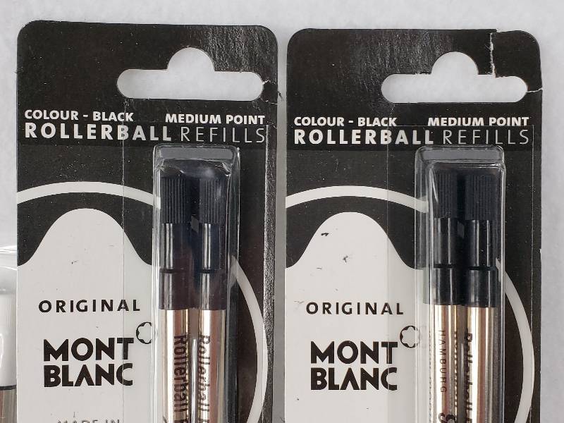 lot 40 image: Montblanc Pen Ink, Pencil Lead, and Erasers NIB