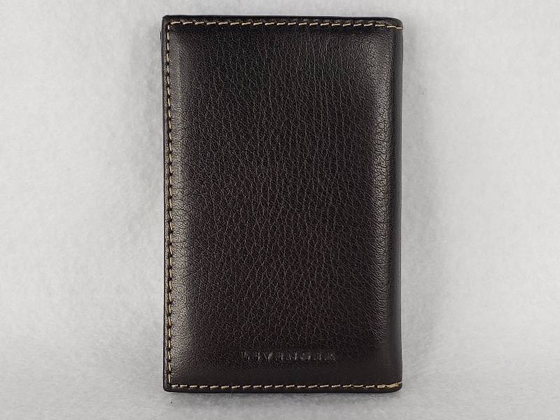 lot 53 image: Levenger Black Soft Textured Leather Wallet