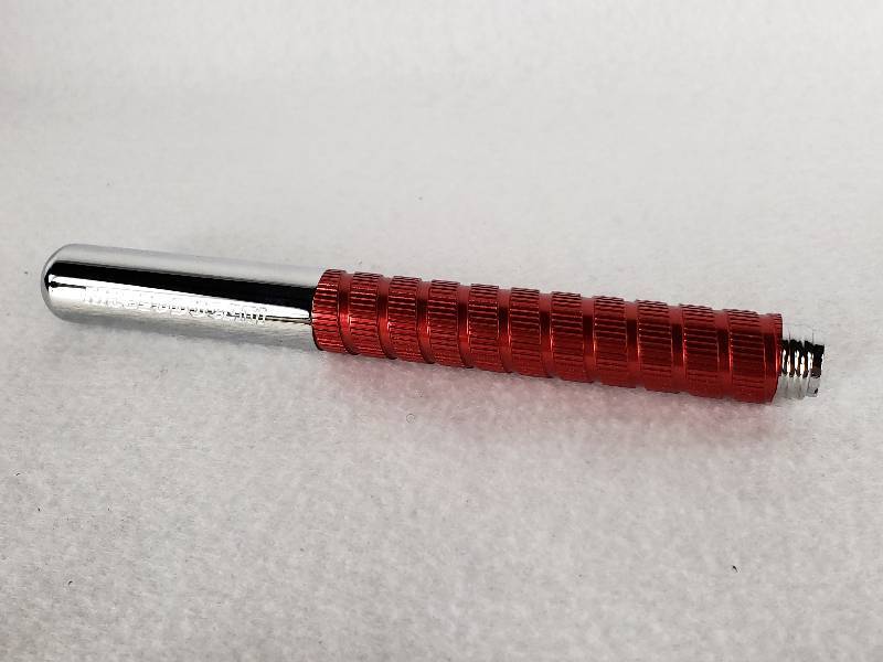 lot 64 image: Museo Ducati Red Tread Fountain  Ballpoint Pen