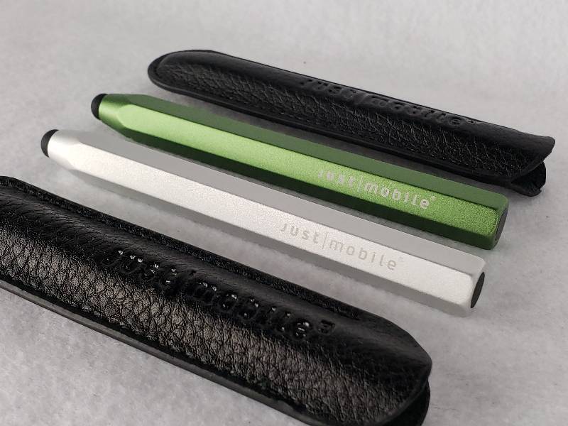 lot 76 image: (2) Just Mobile Metal Designer Stylus Pens