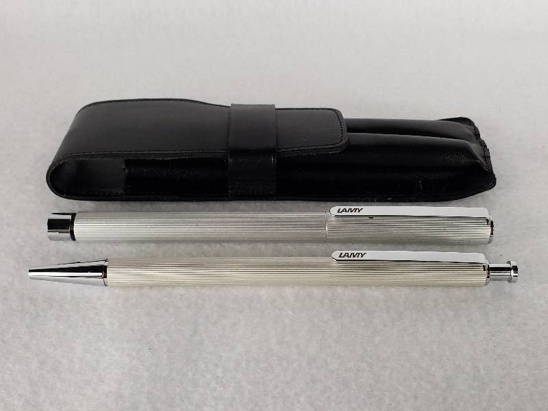 lot 74A image: Lamy Fountain Pen and Ballpoint Pen  Case