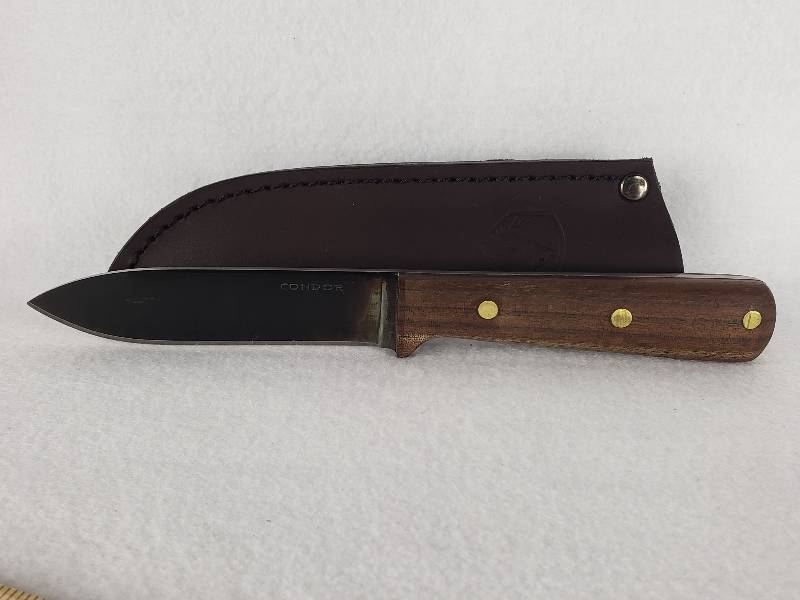 lot 119 image: Condor El Savador Full Tang Knife w Sheaf